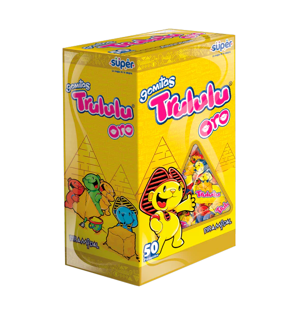 Gomas trululu PIRAMIDAL
